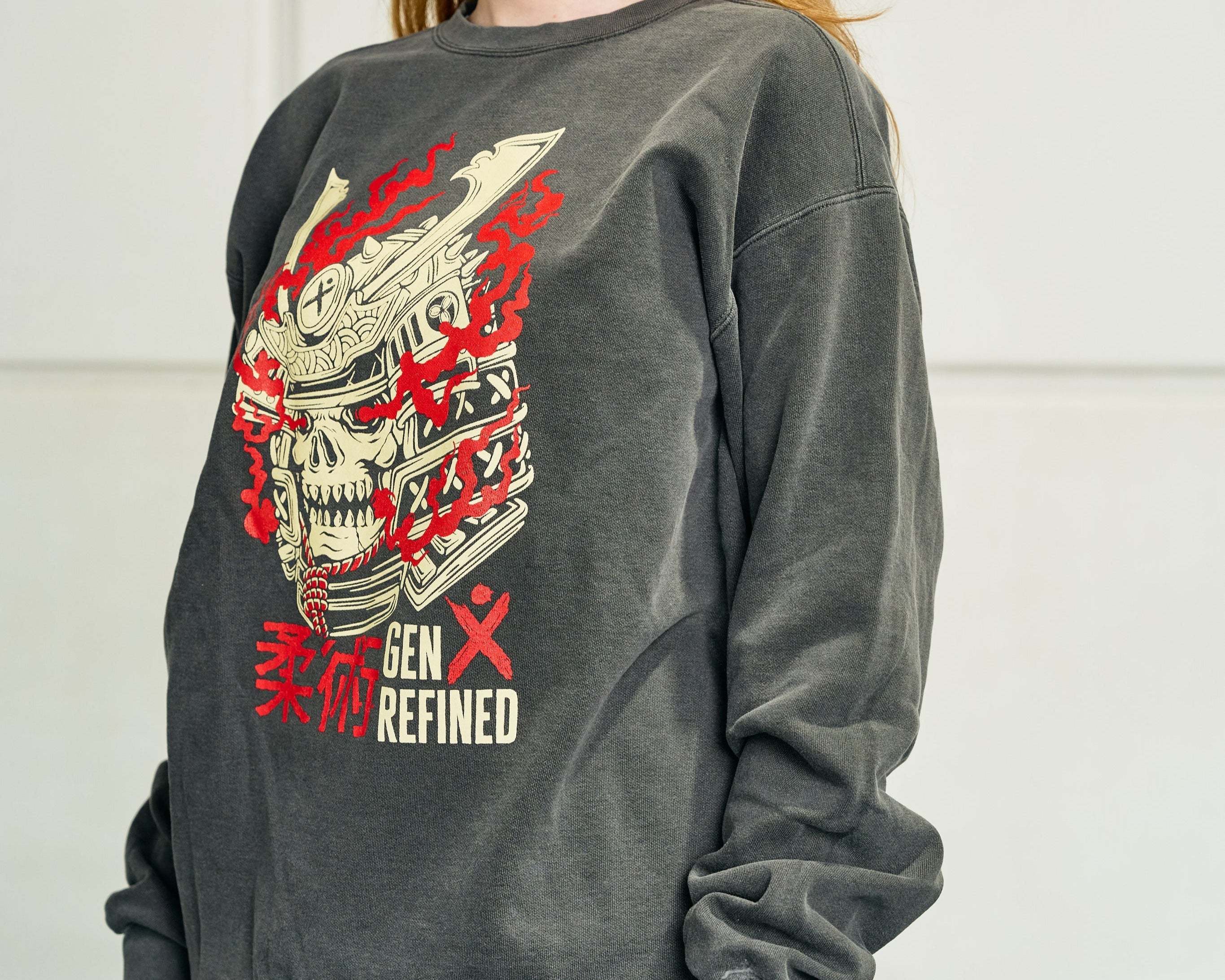 Ronin’s Visage - Ring Spun Crewneck Sweatshirt