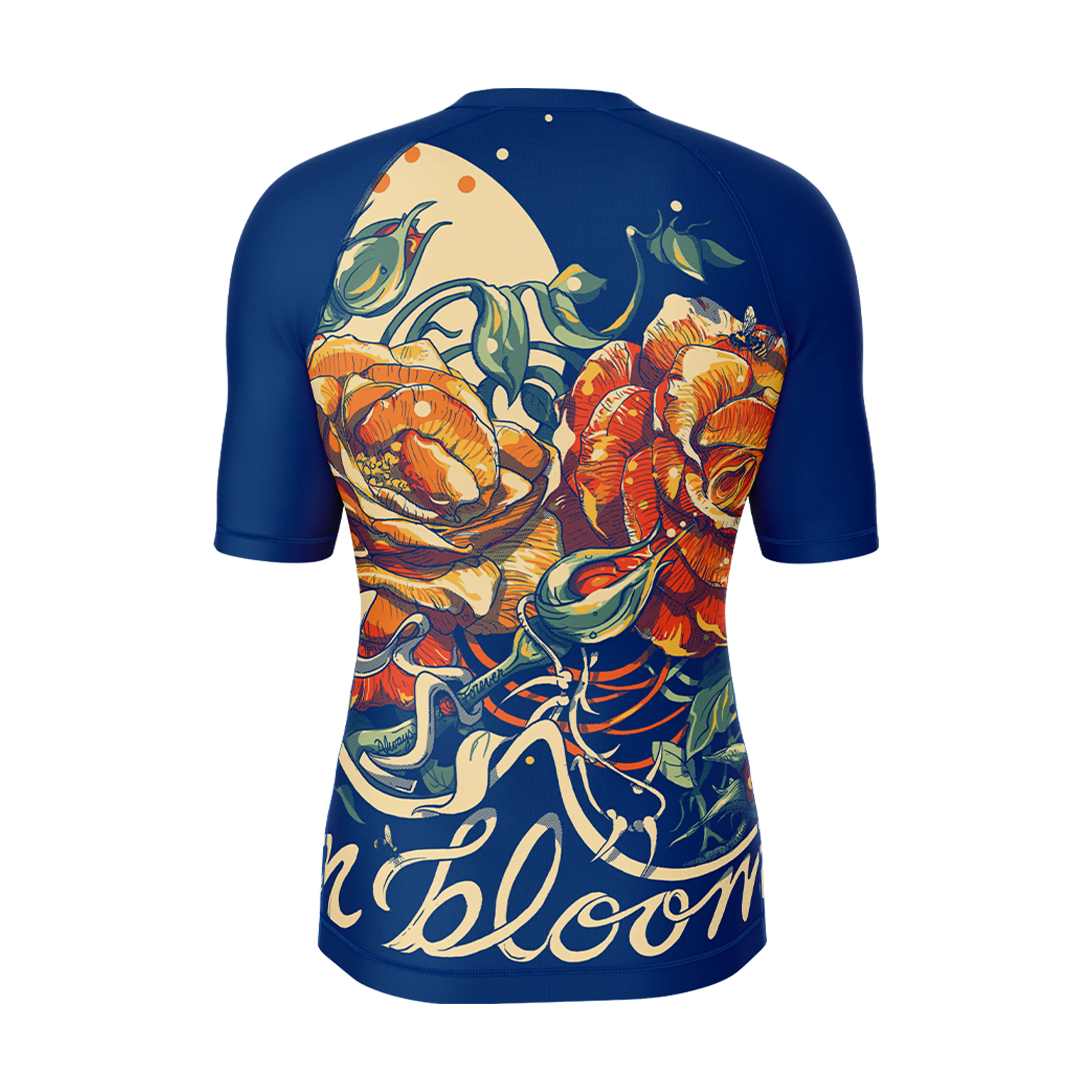 Unisex In Bloom Jiu Jitsu Rashguard- Short Sleeve GenXRefined