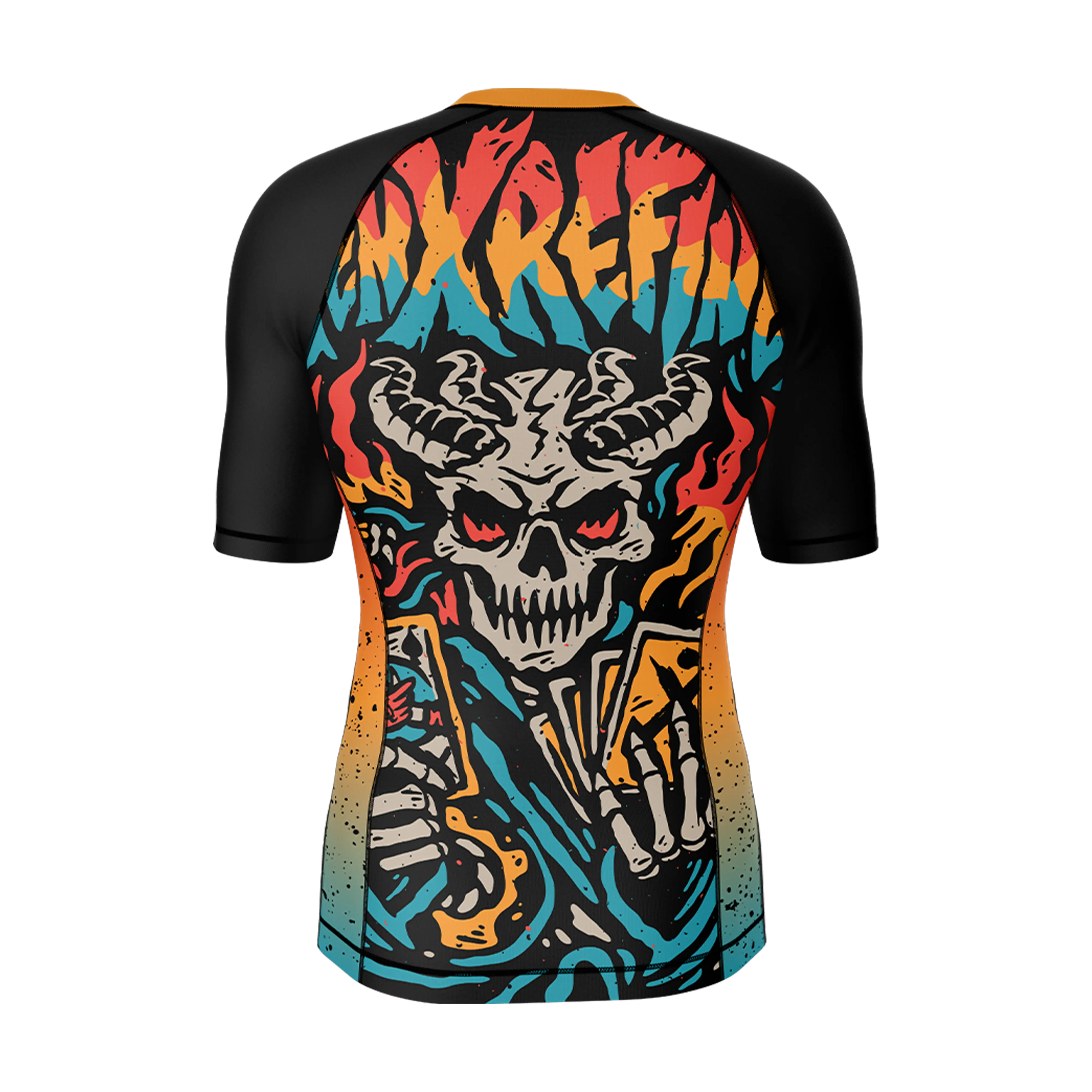 Unisex Twist of Faith Jiu Jitsu Rashguard- Short Sleeve GenXRefined XS