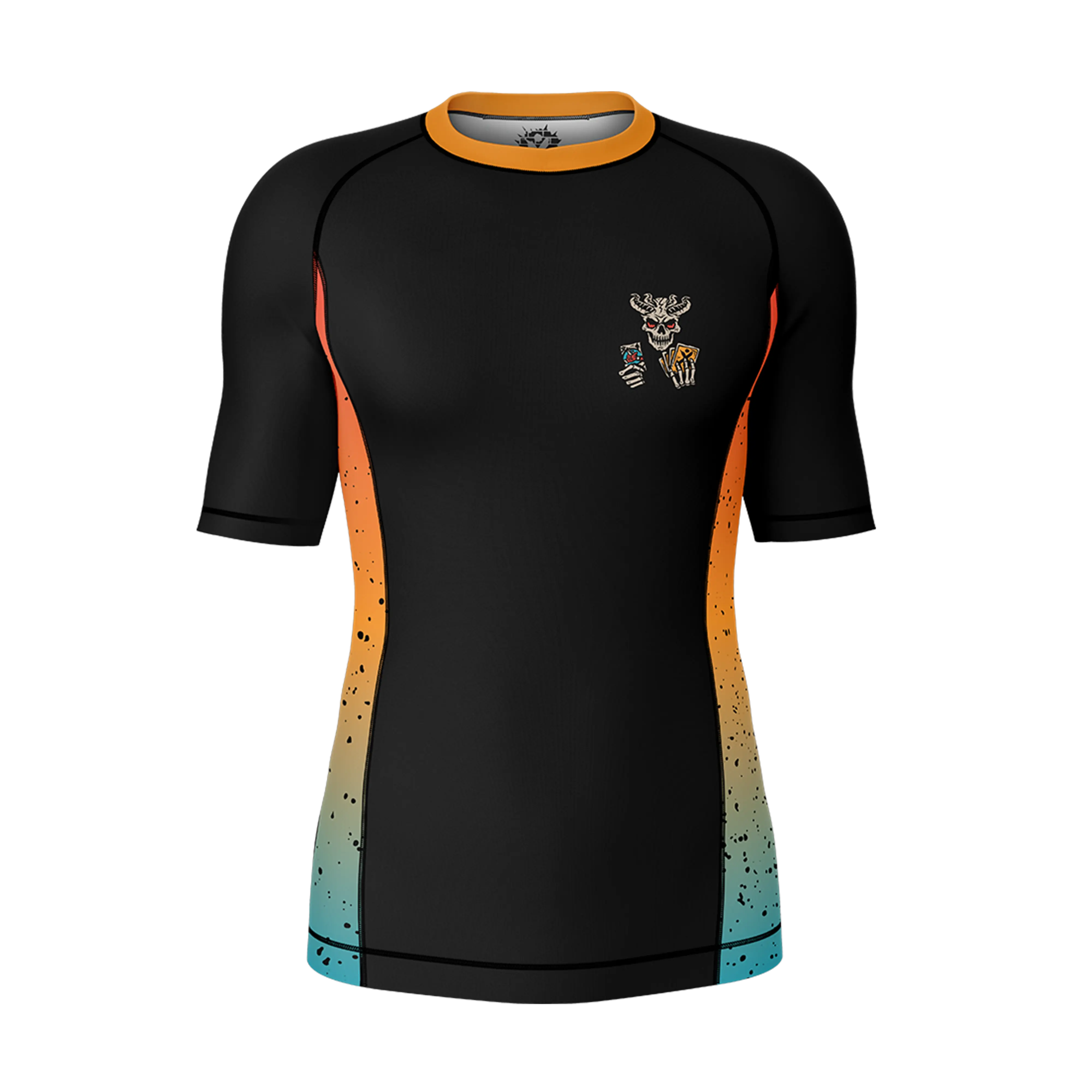 Unisex Twist of Faith Jiu Jitsu Rashguard- Short Sleeve GenXRefined