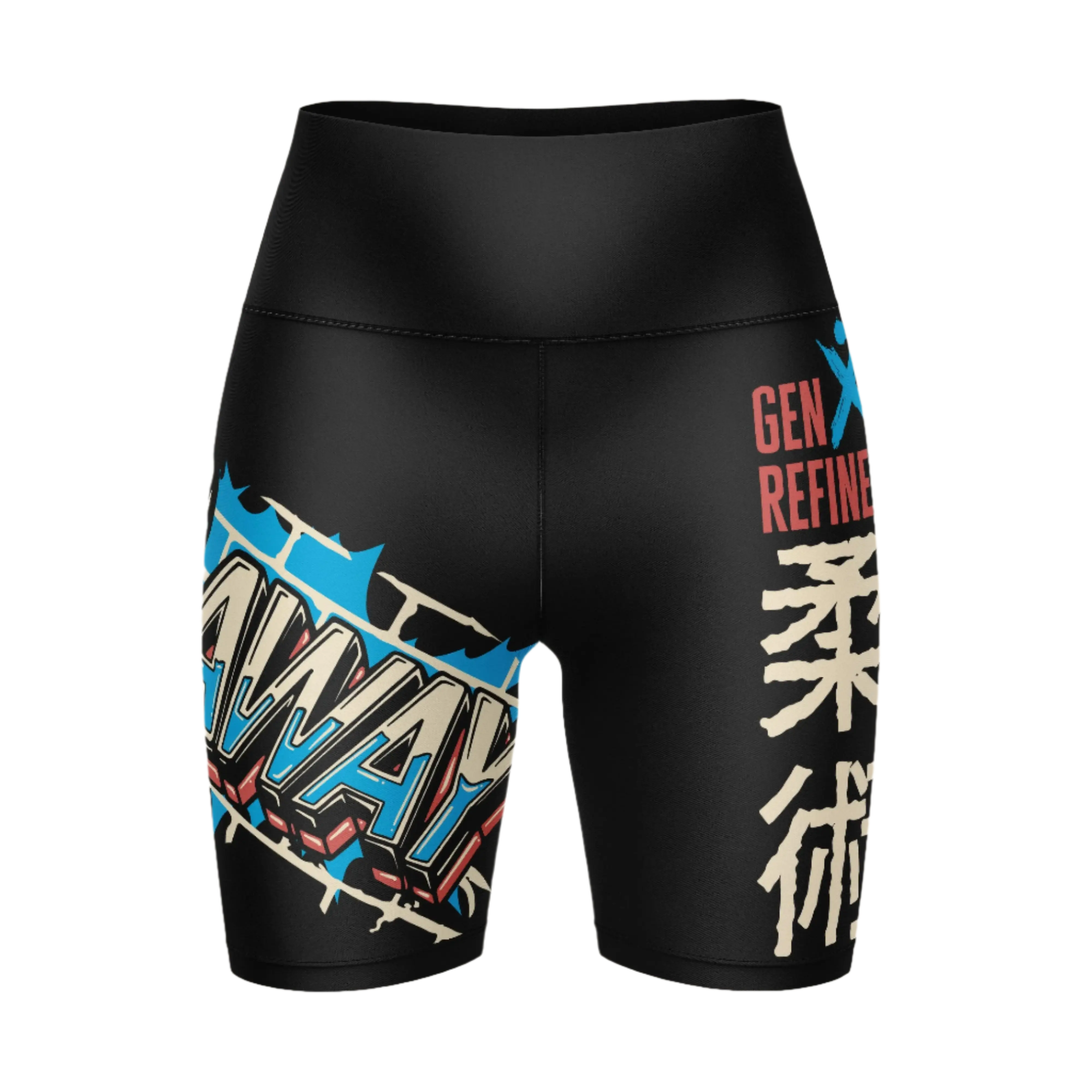 Women's Roll Away - Jiu Jitsu Compression Shorts GenXRefined