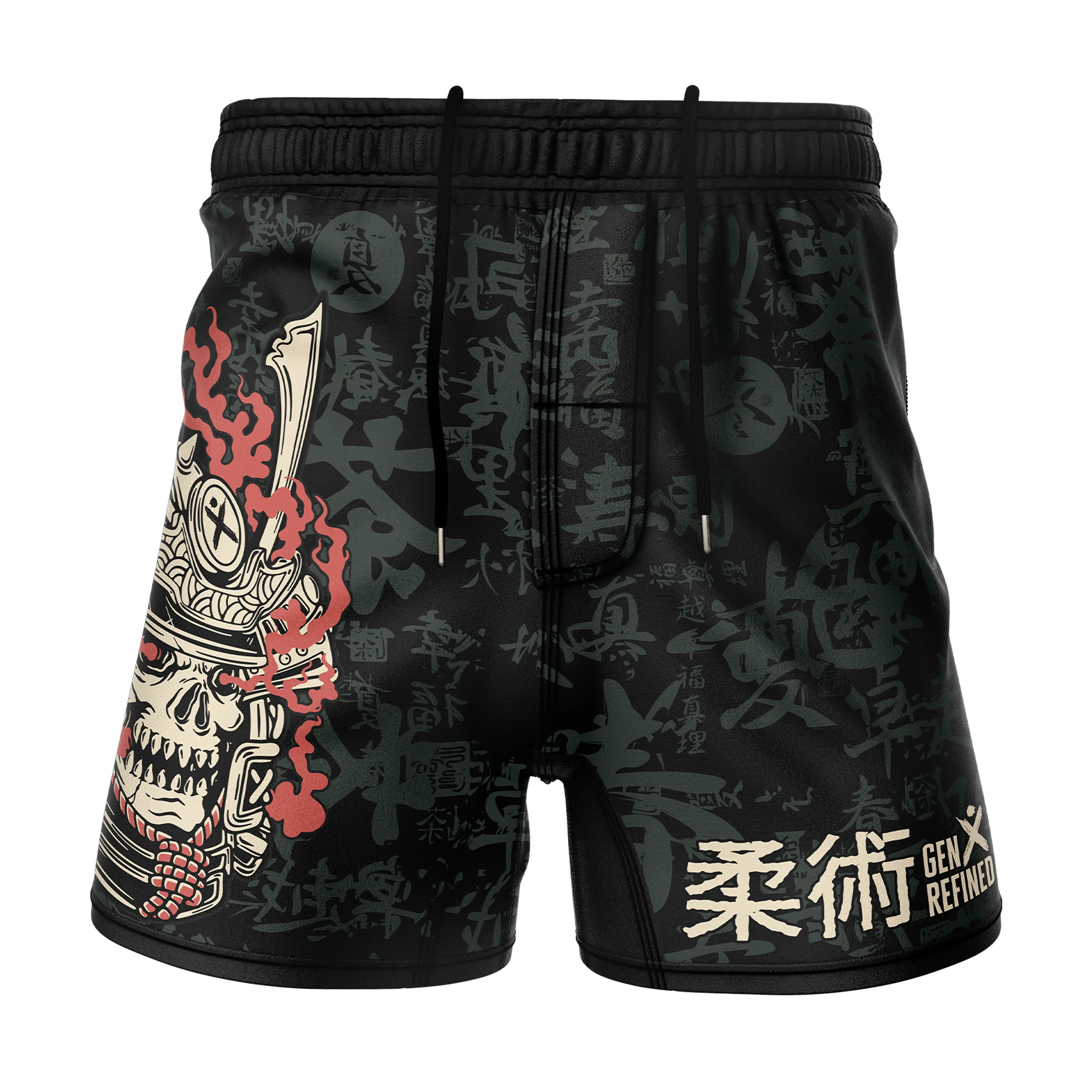 Ronins Visage - Elastic Waist Shorts GenXRefined