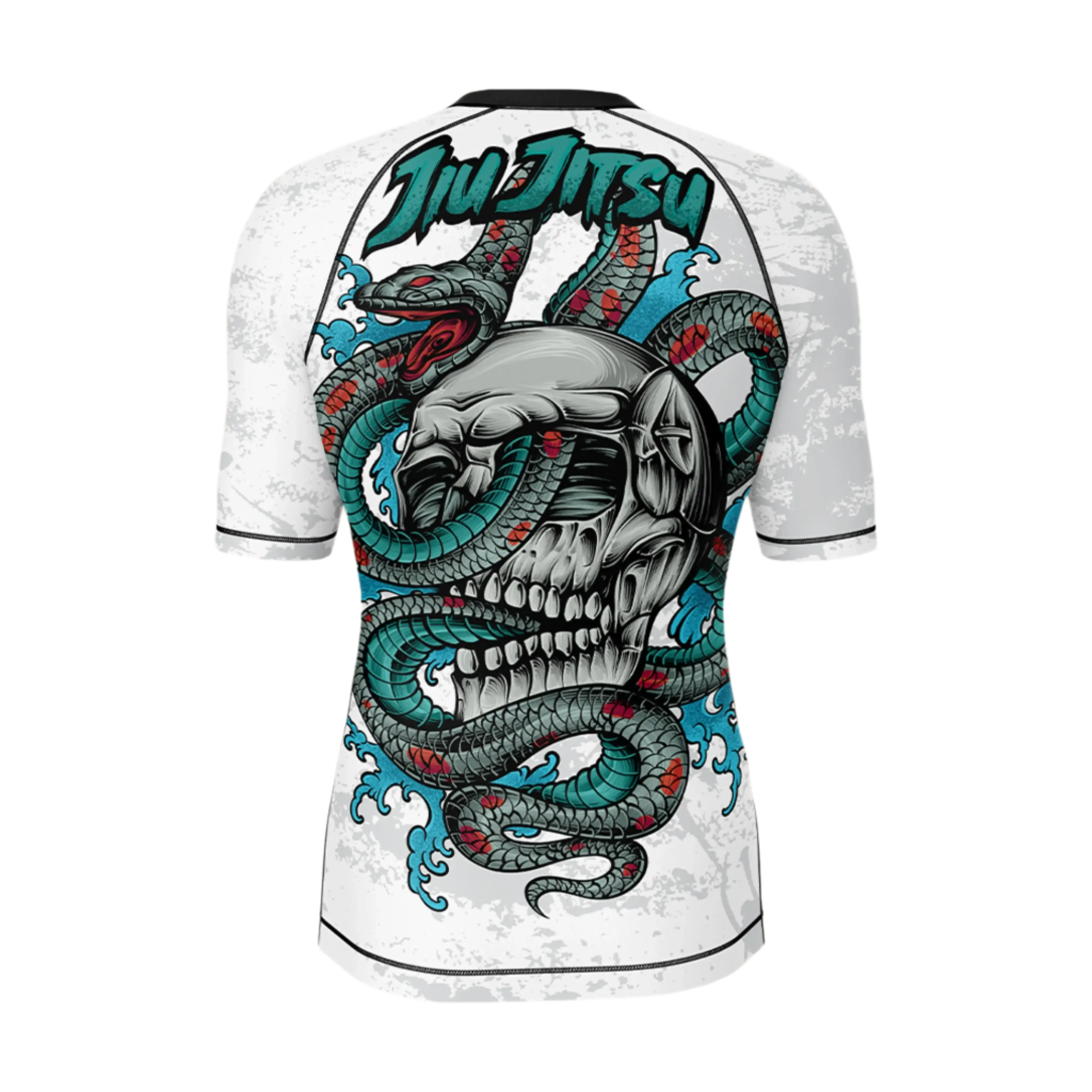 Unisex Anaconda Jiu Jitsu Rashguard - Short Sleeve GenXRefined