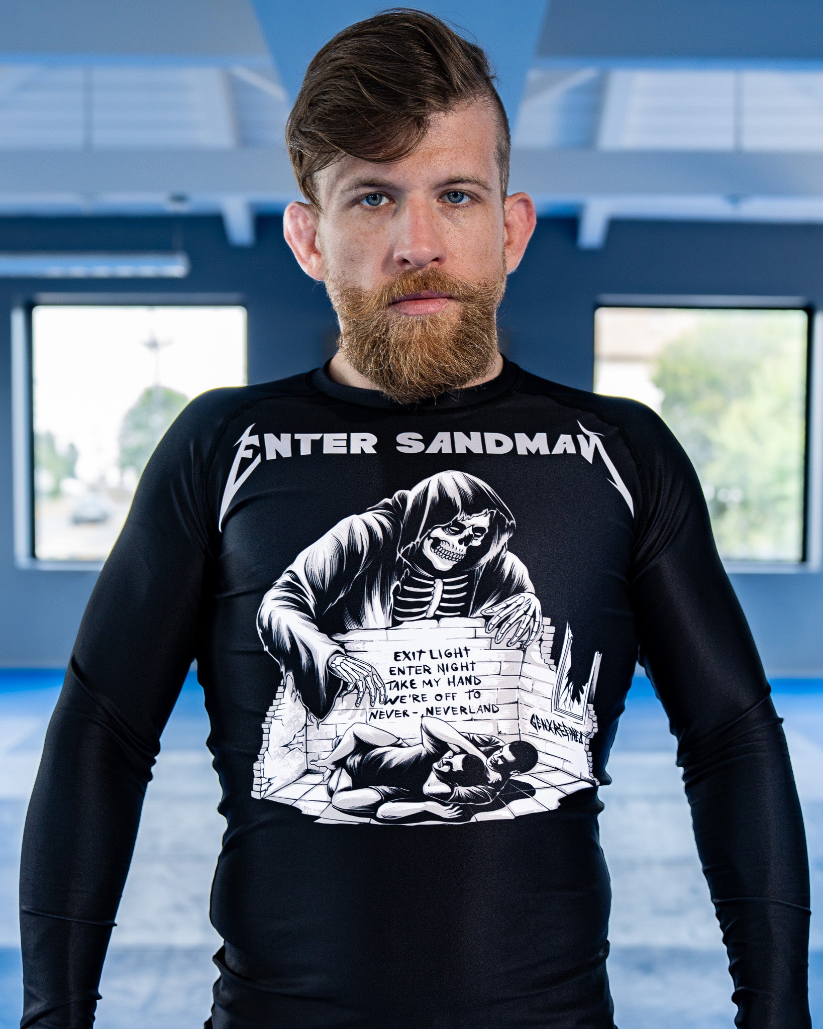 Enter Sandman - LS Jiu Jitsu RashGuard