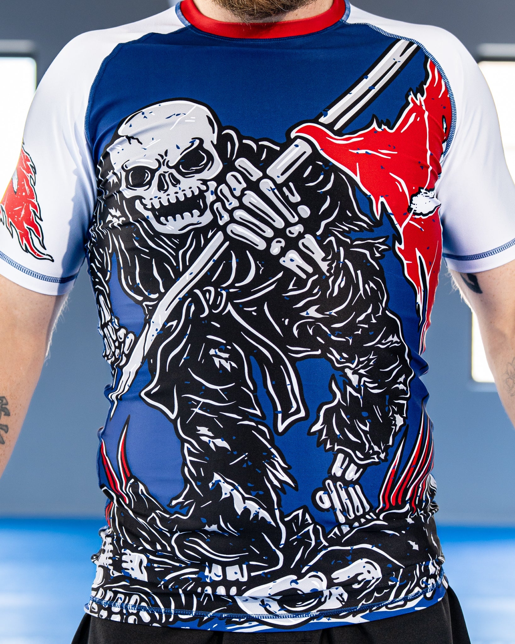 Men's The Trooper Jiu Jitsu Rashguard- Short Sleeve