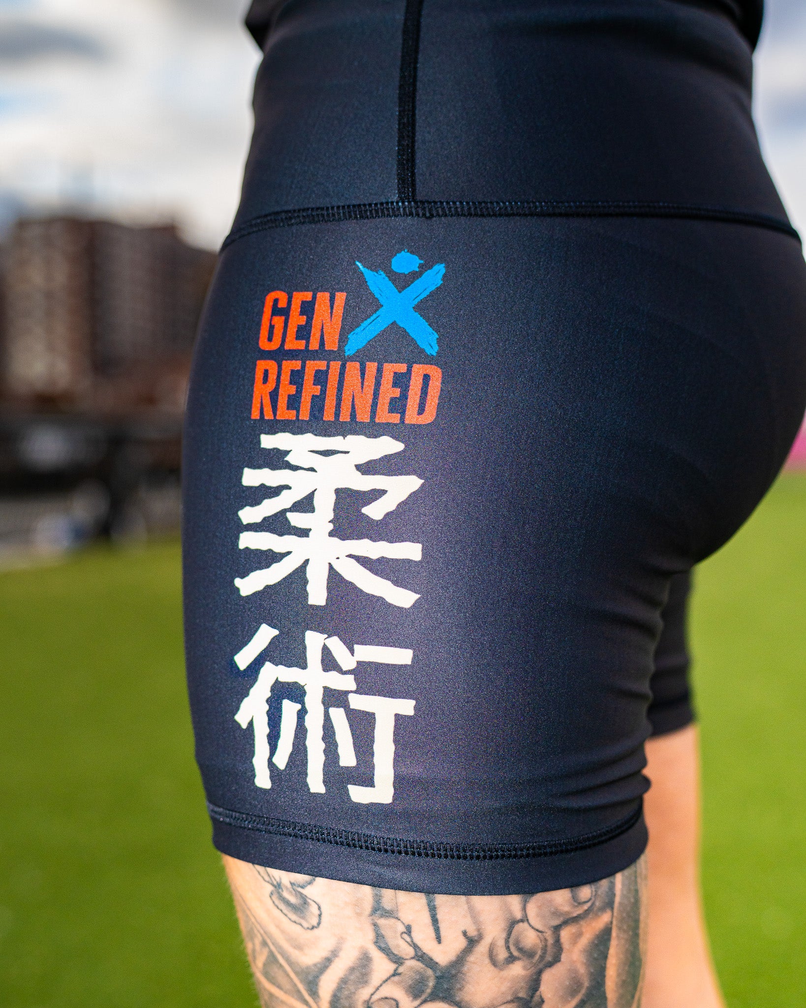 Roll Away Compression Shorts