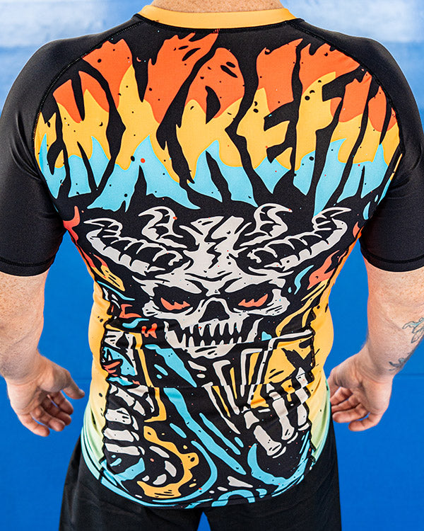 Men's Twist of Faith Jiu Jitsu Rashguard - Short Sleeve