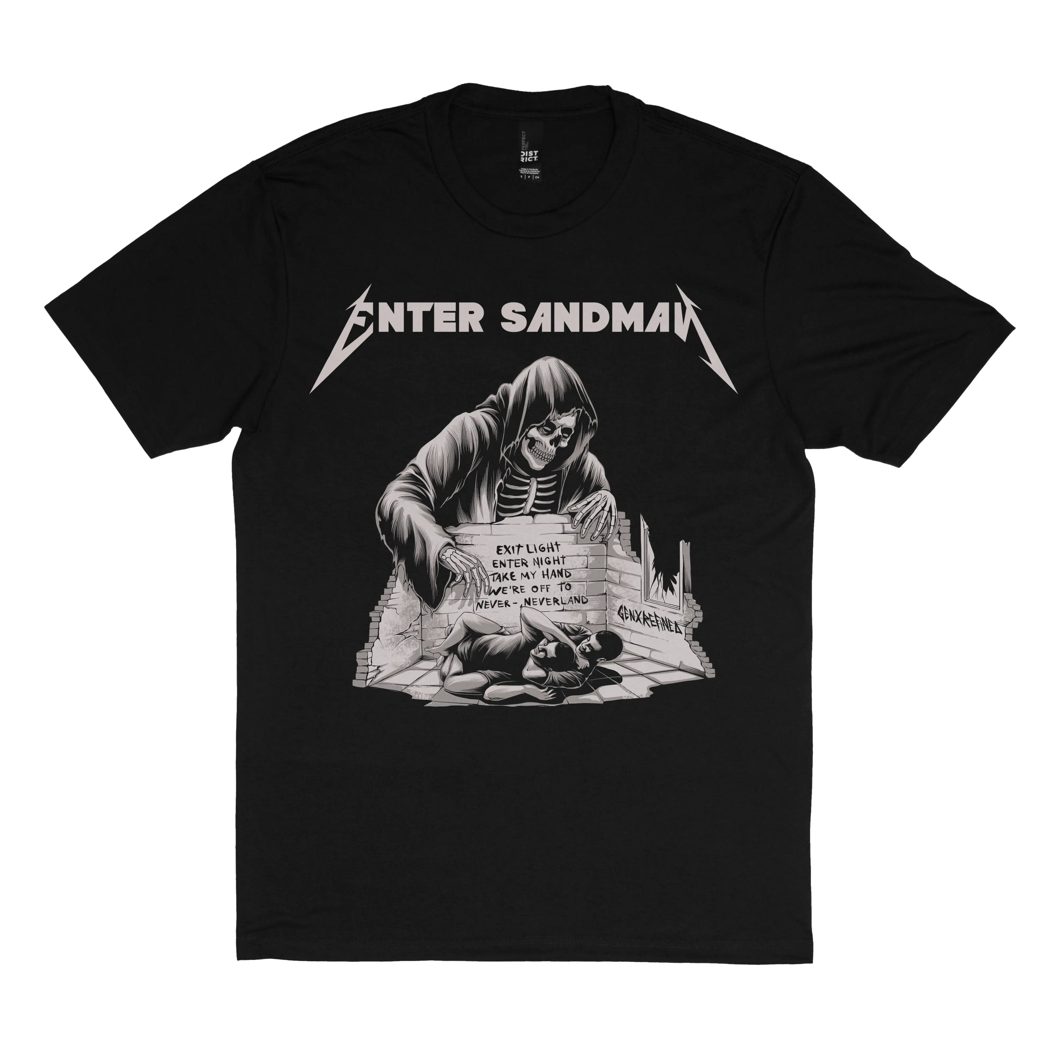 Enter Sandman - Tri Blend T-Shirt GenXRefined