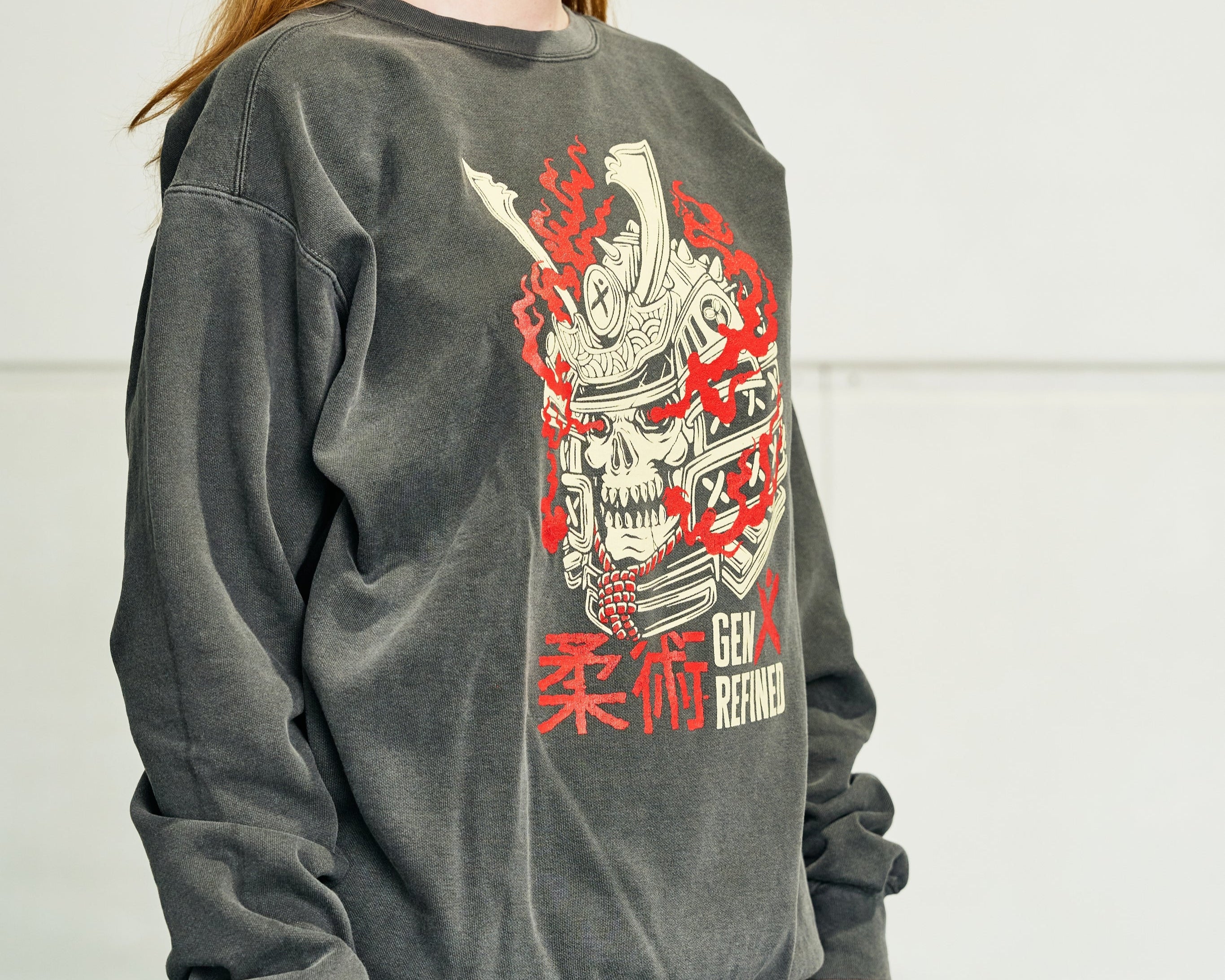 Ronin’s Visage - Ring Spun Crewneck Sweatshirt