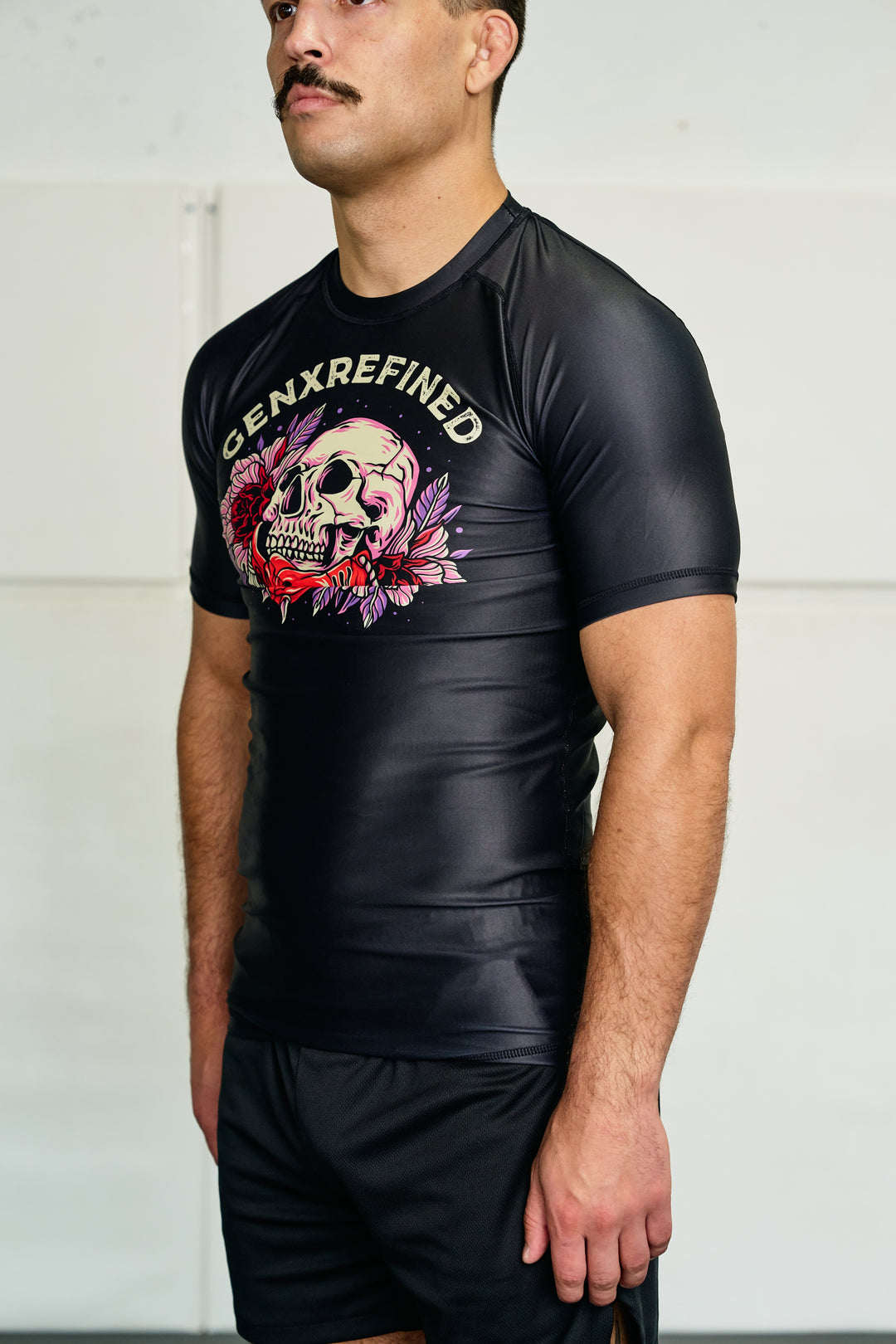 Veil of Shadows Short Sleeve Jiu Jitsu Rashguard