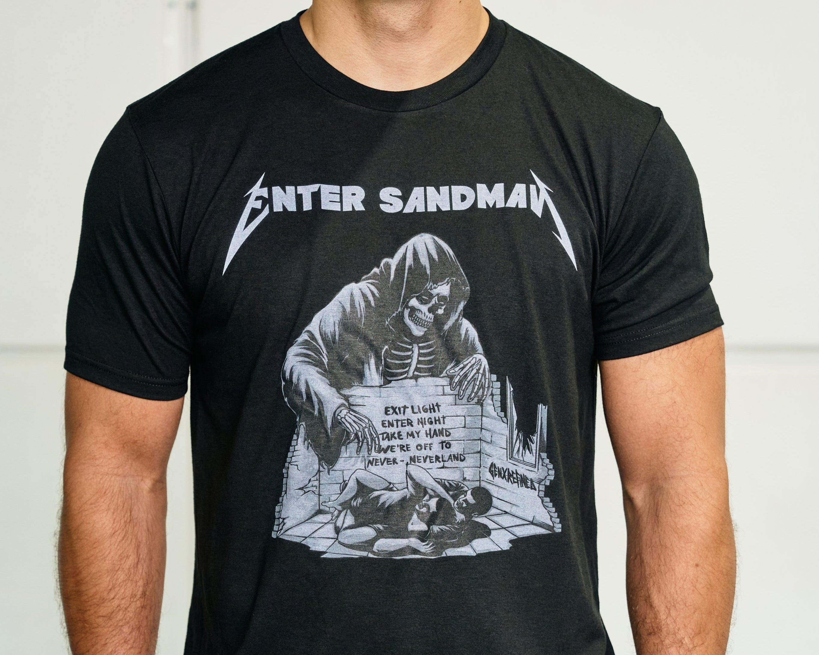 Enter Sandman - Tri Blend T-Shirt