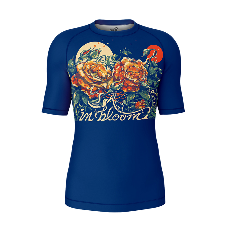 Unisex In Bloom Jiu Jitsu Rashguard- Short Sleeve GenXRefined