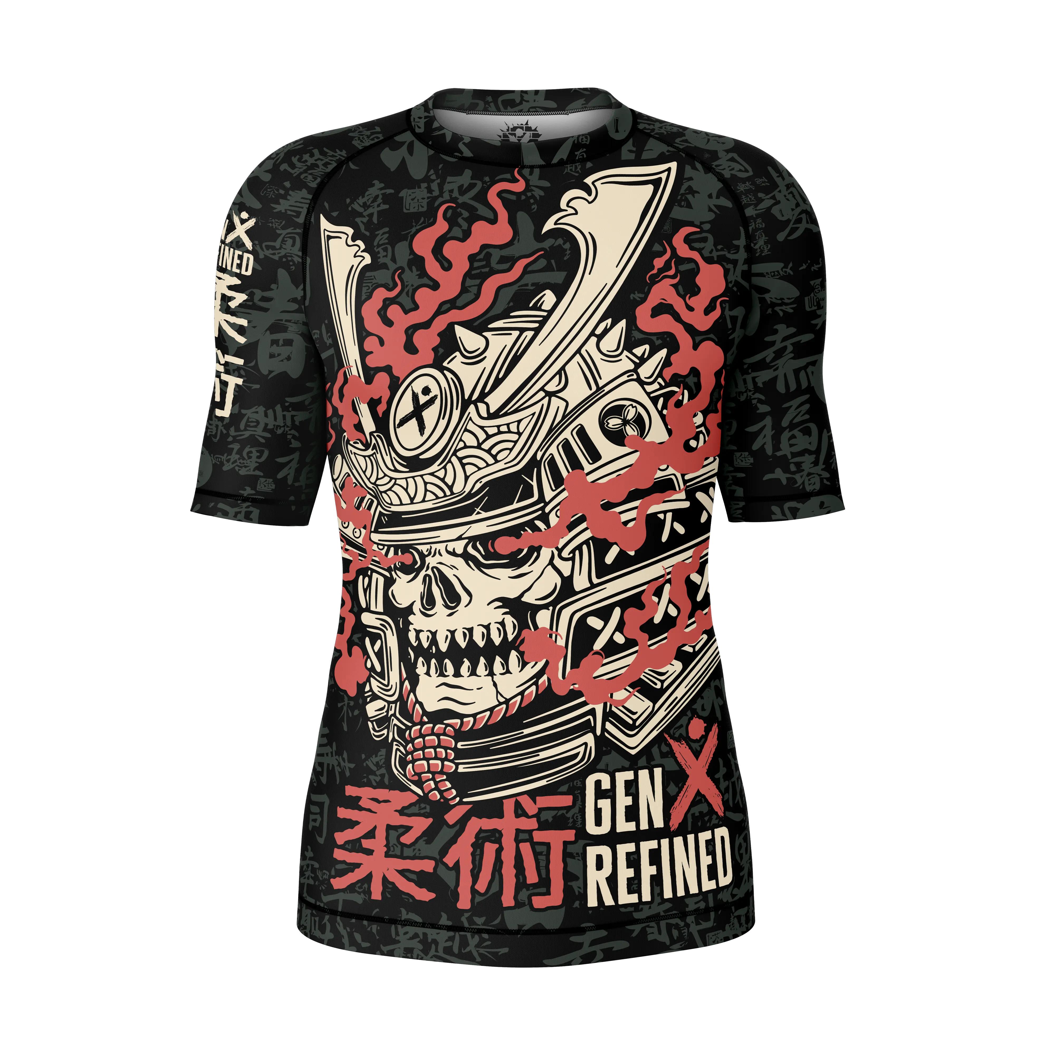 Ronins Visage - Short Sleeve Rashguard GenXRefined