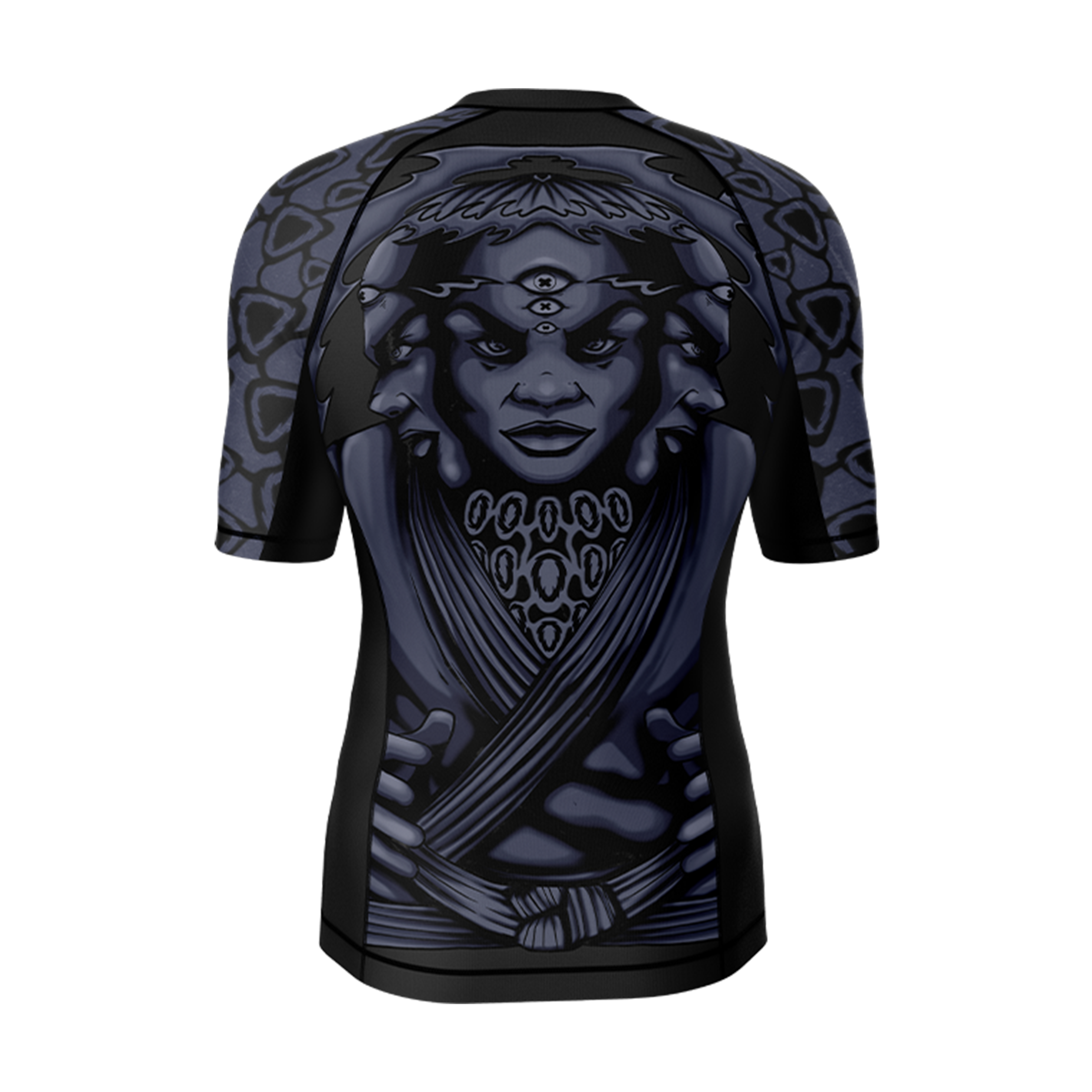 Men's The Watcher Jiu Jitsu Rashguard - Short Sleeve
