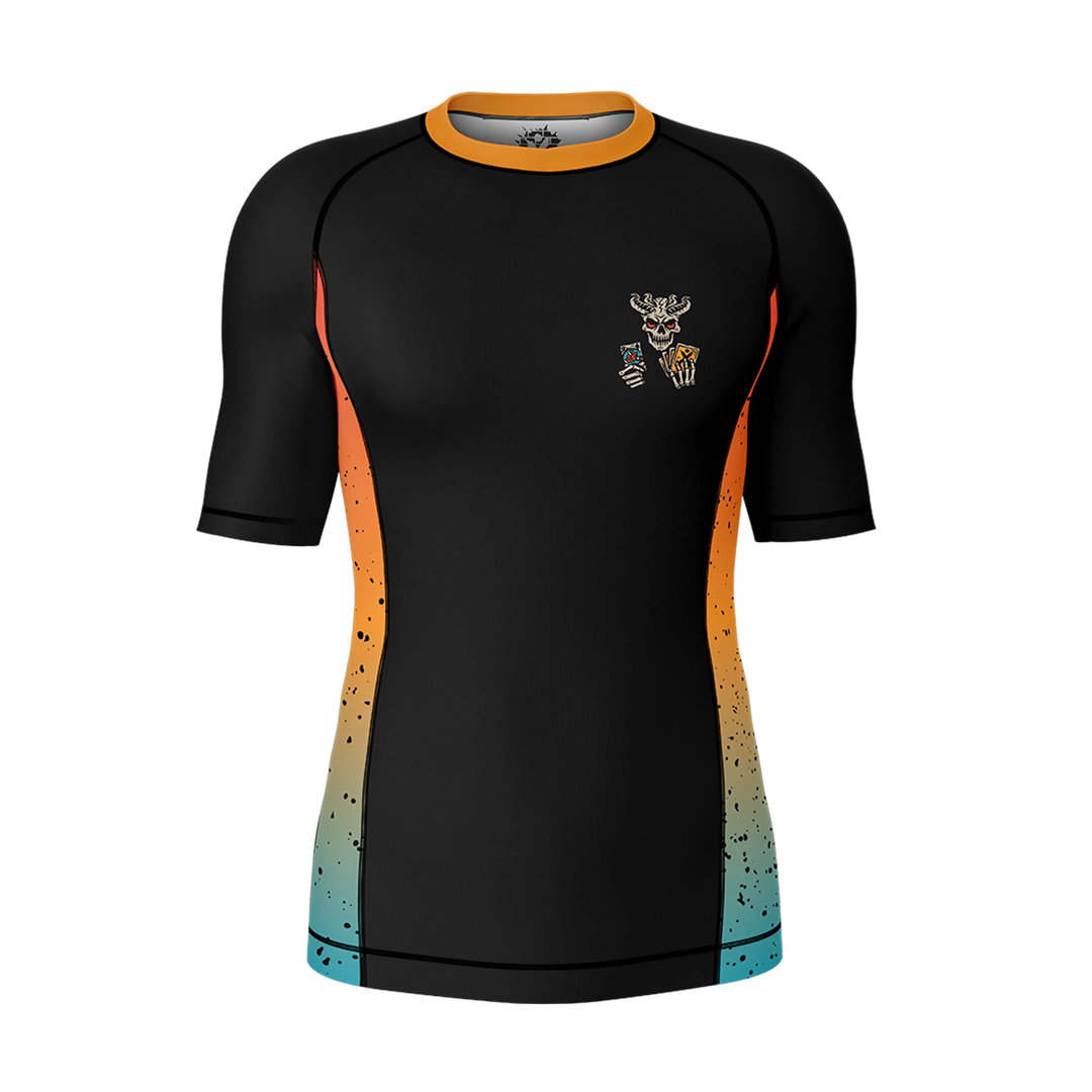 Unisex Twist of Faith Jiu Jitsu Rashguard- Short Sleeve GenXRefined