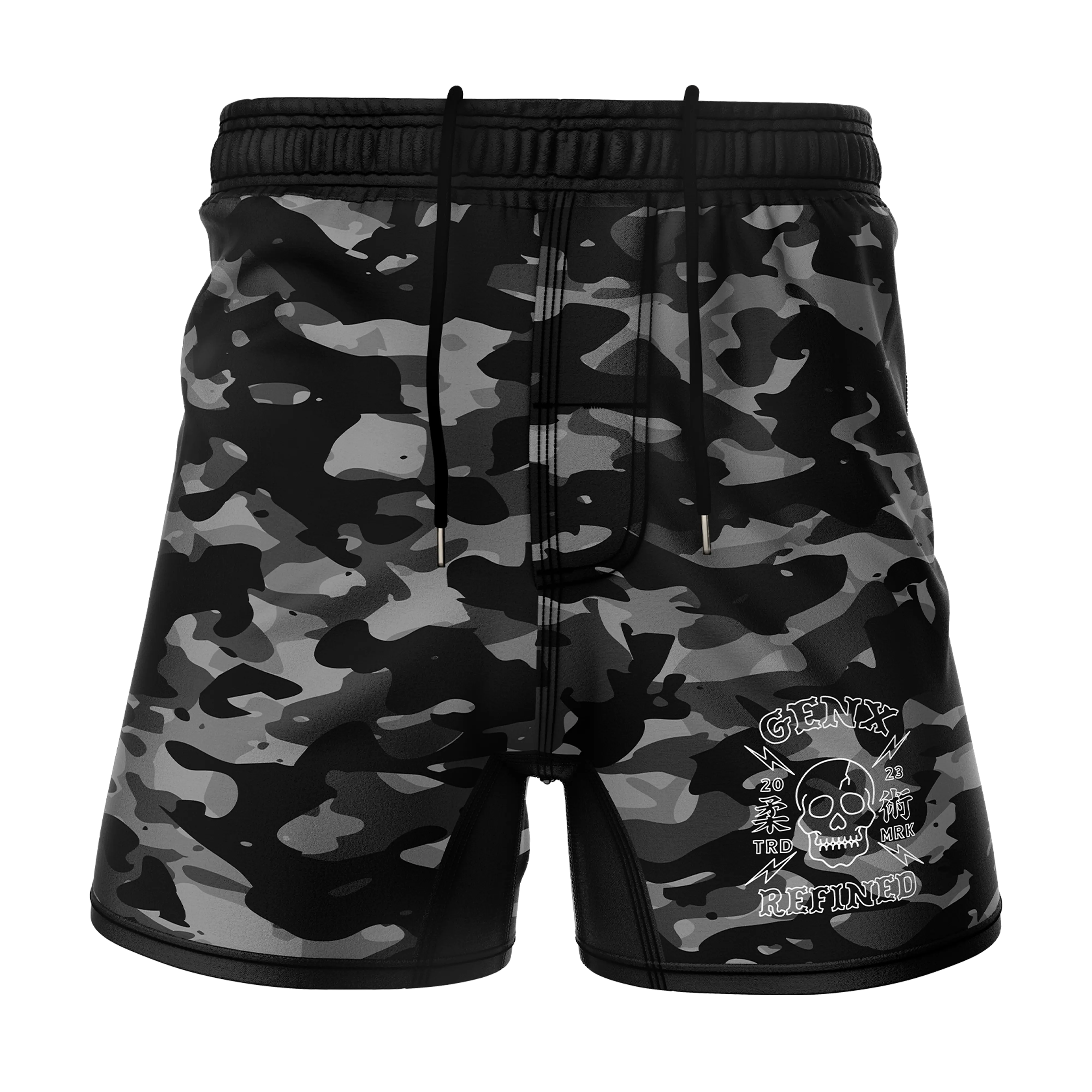 Stealth Shadow - Elastic Waist Shorts GenXRefined