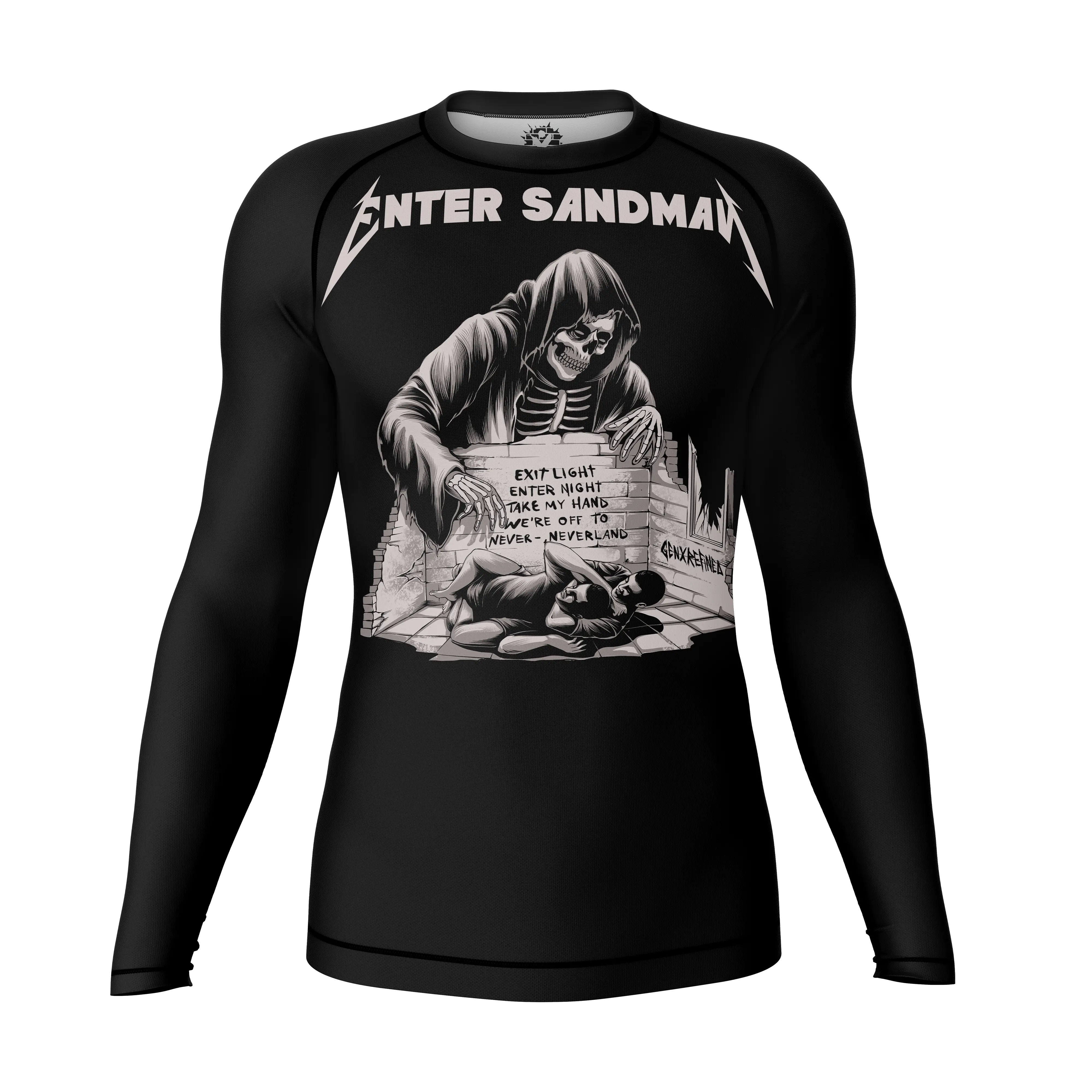 Enter Sandman - Long Sleeve Rash Guard GenXRefined