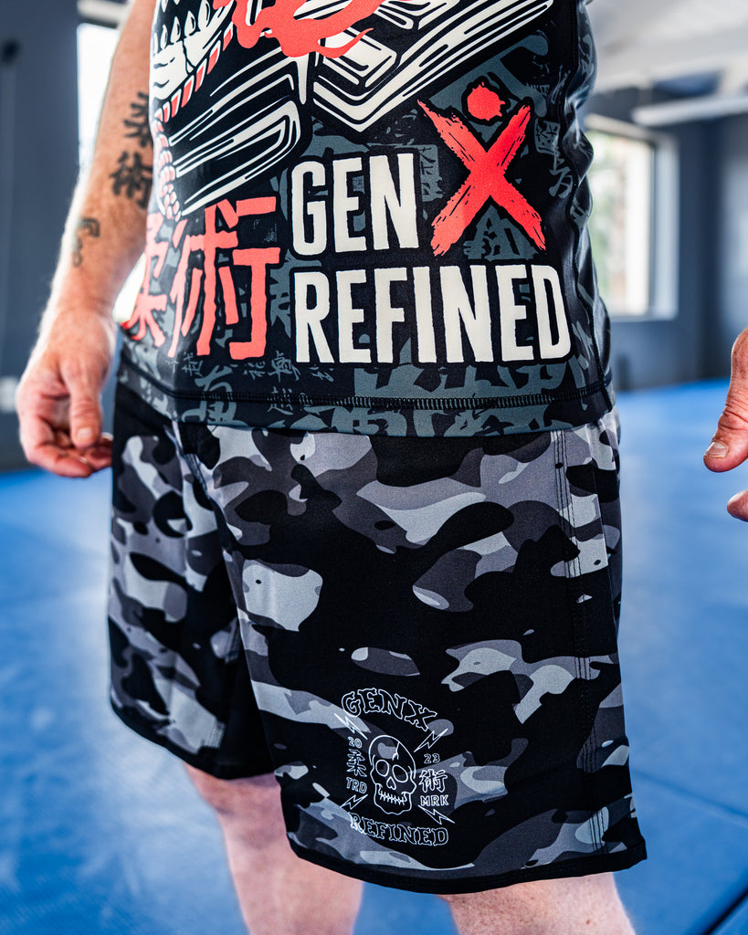 Stealth Shadow Grappling Shorts | GenXRefined