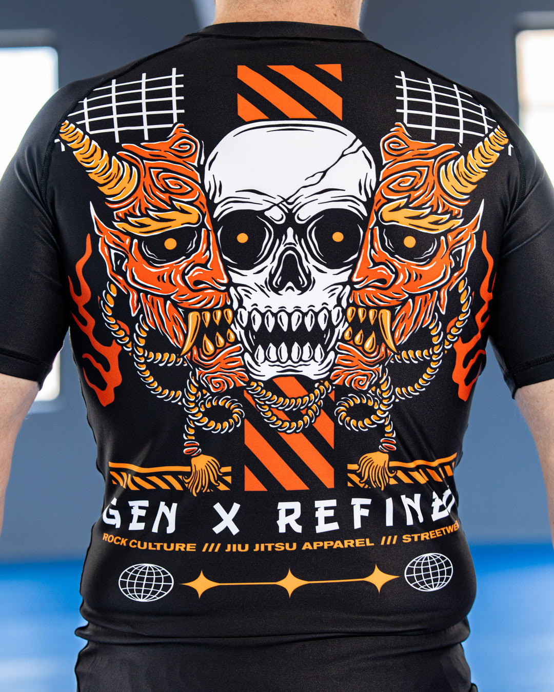 Death's Reckoning Short Sleeve Jiu Jitsu Rashguard
