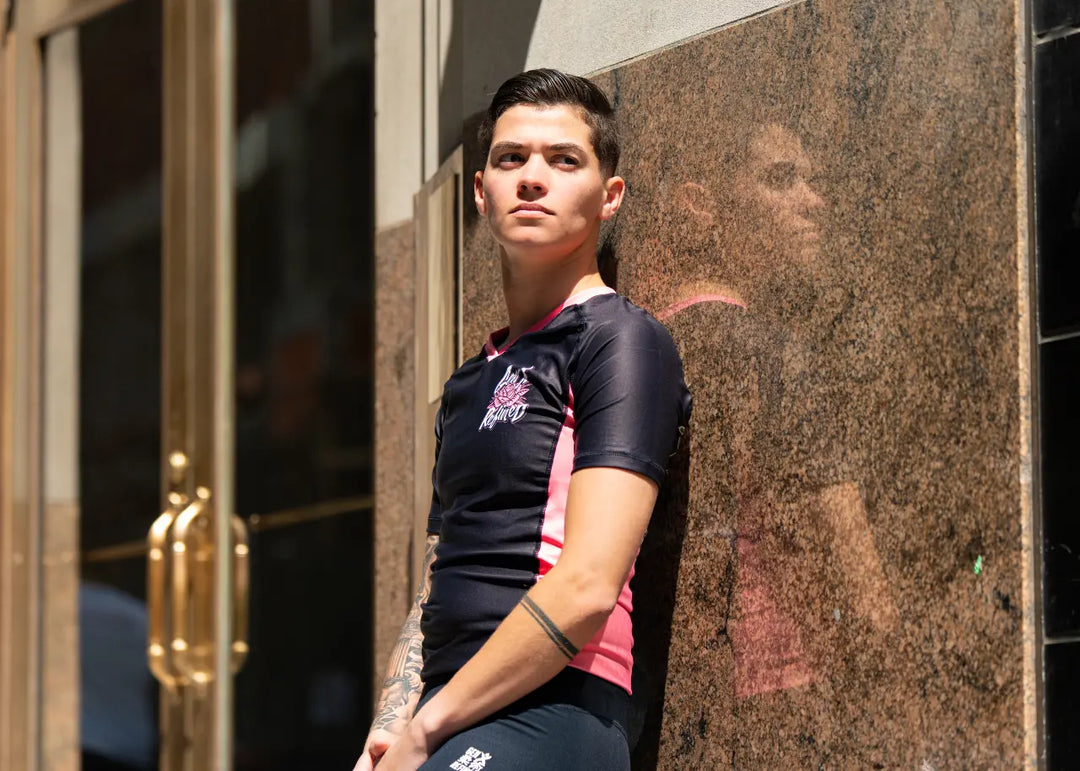 Women's Every Rose Jiu Jitsu Rashguard - Short Sleeve GenXRefined