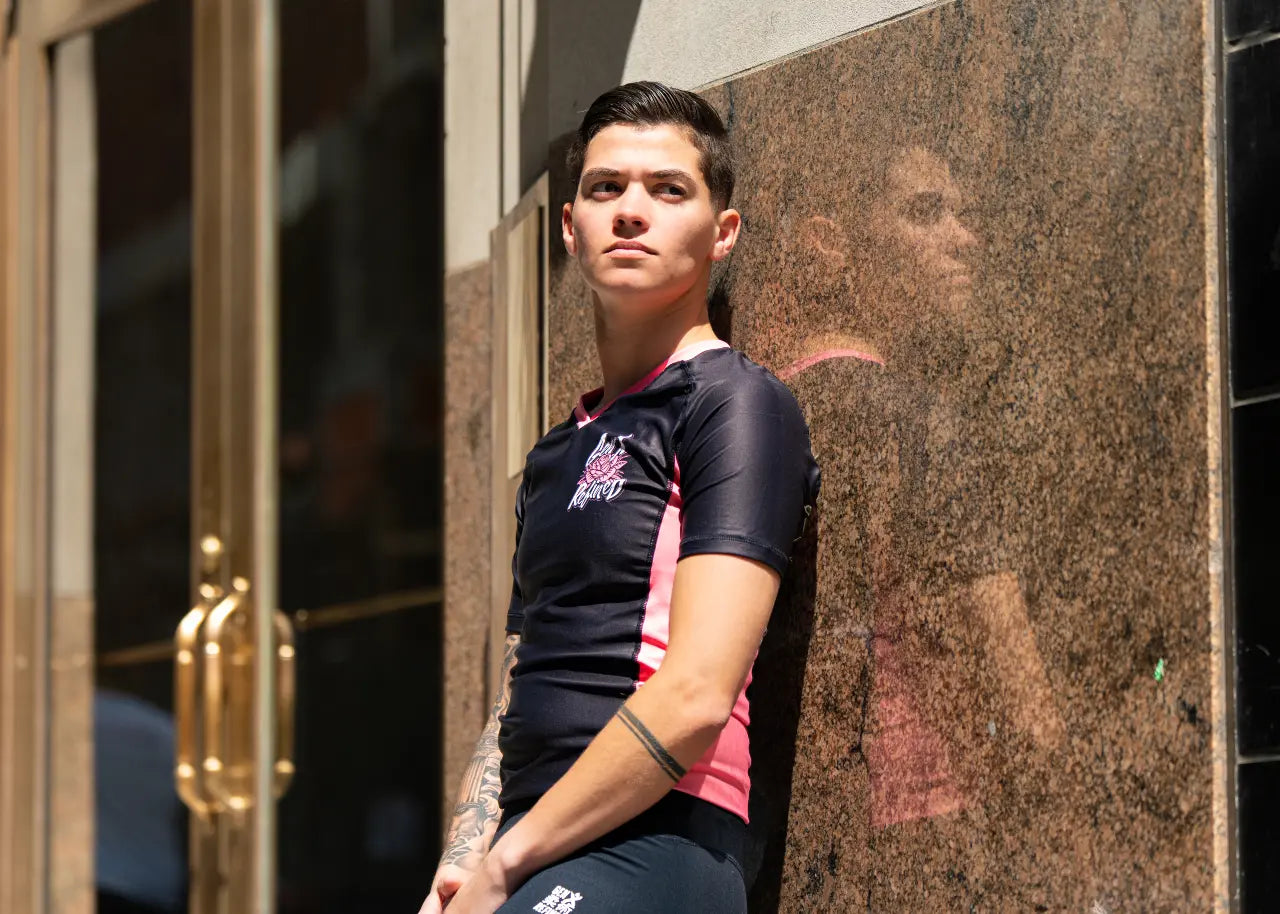 Women's Every Rose Jiu Jitsu Rashguard - Short Sleeve GenXRefined