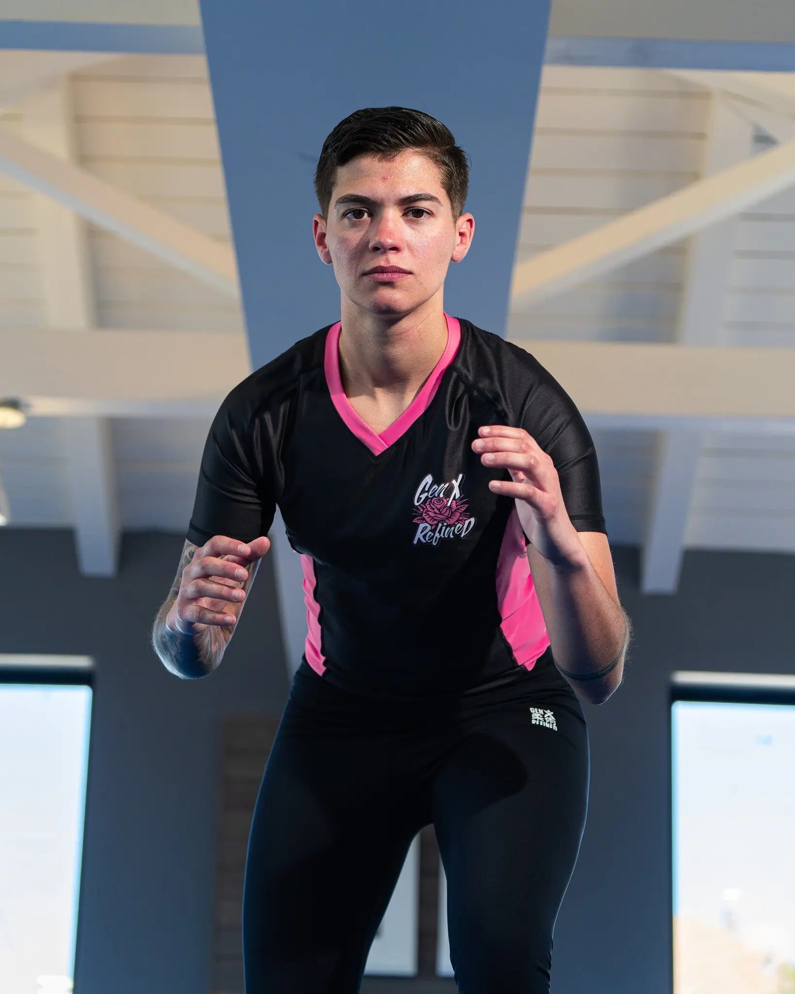 Dark Rhythm - Women's Jiu Jitsu Leggings GenXRefined