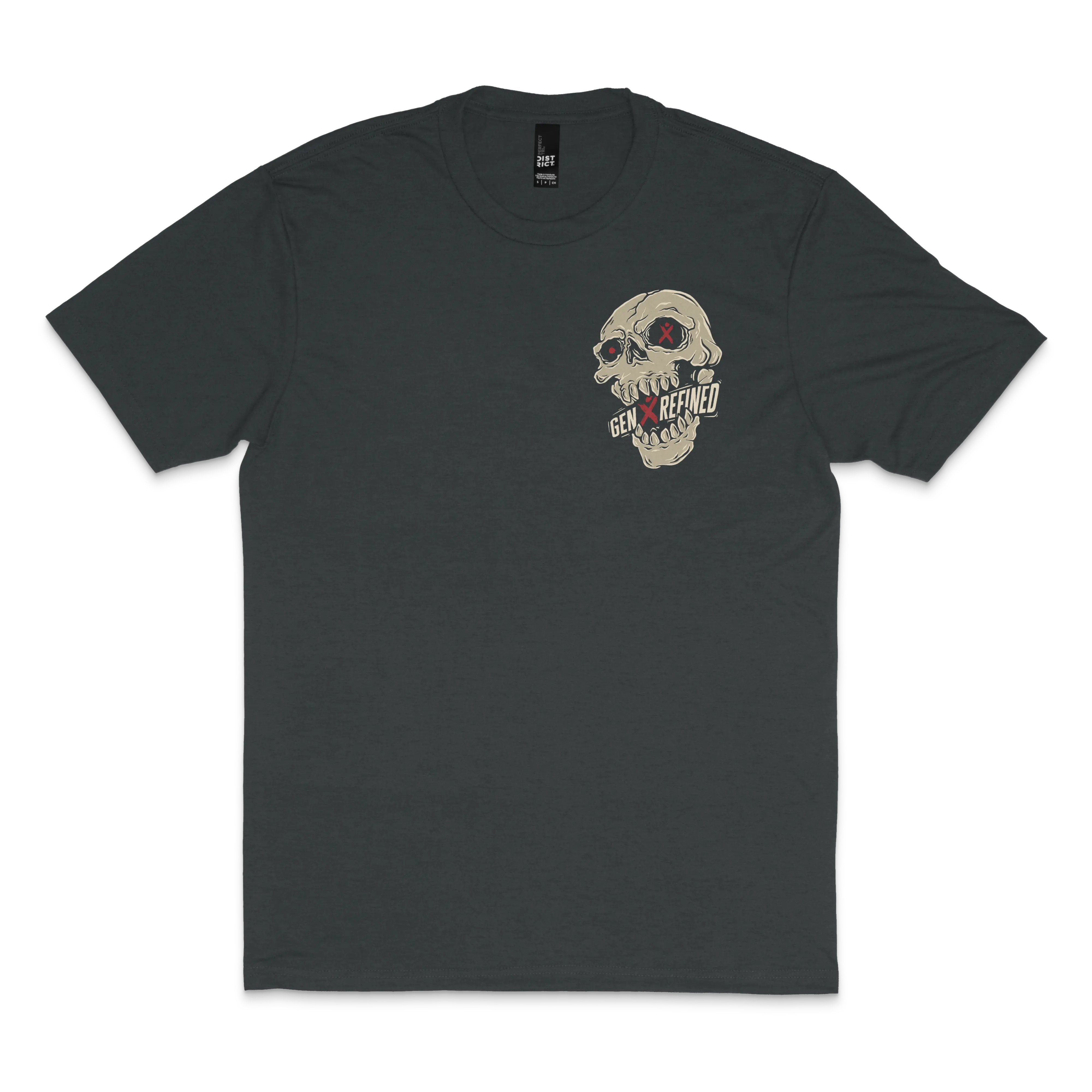 Skull & Roses - Tri blend T-Shirt GenXRefined