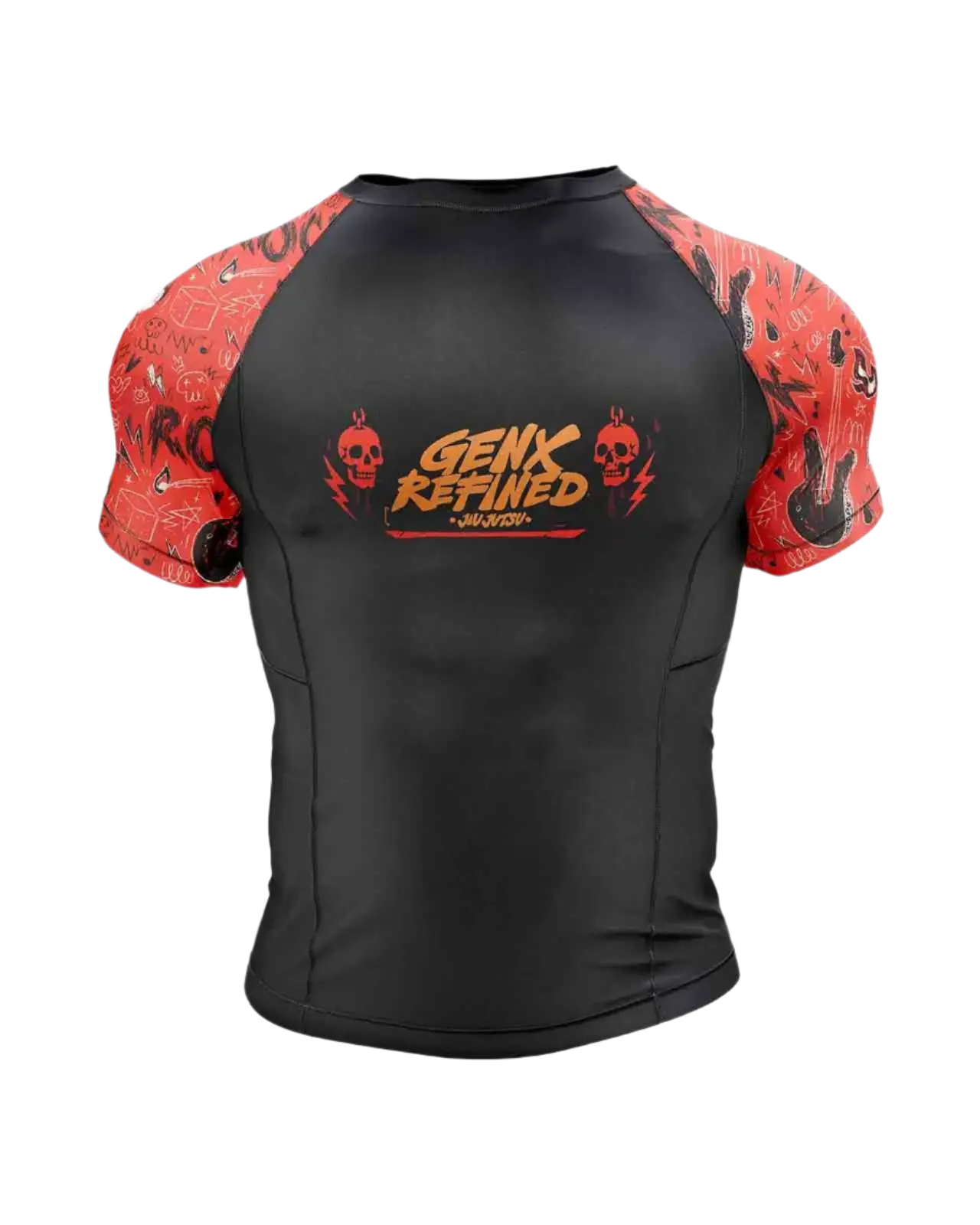 Prince of Darkness Short Sleeve Jiu Jitsu Rash Guard - PRE-ORDER GenXRefined