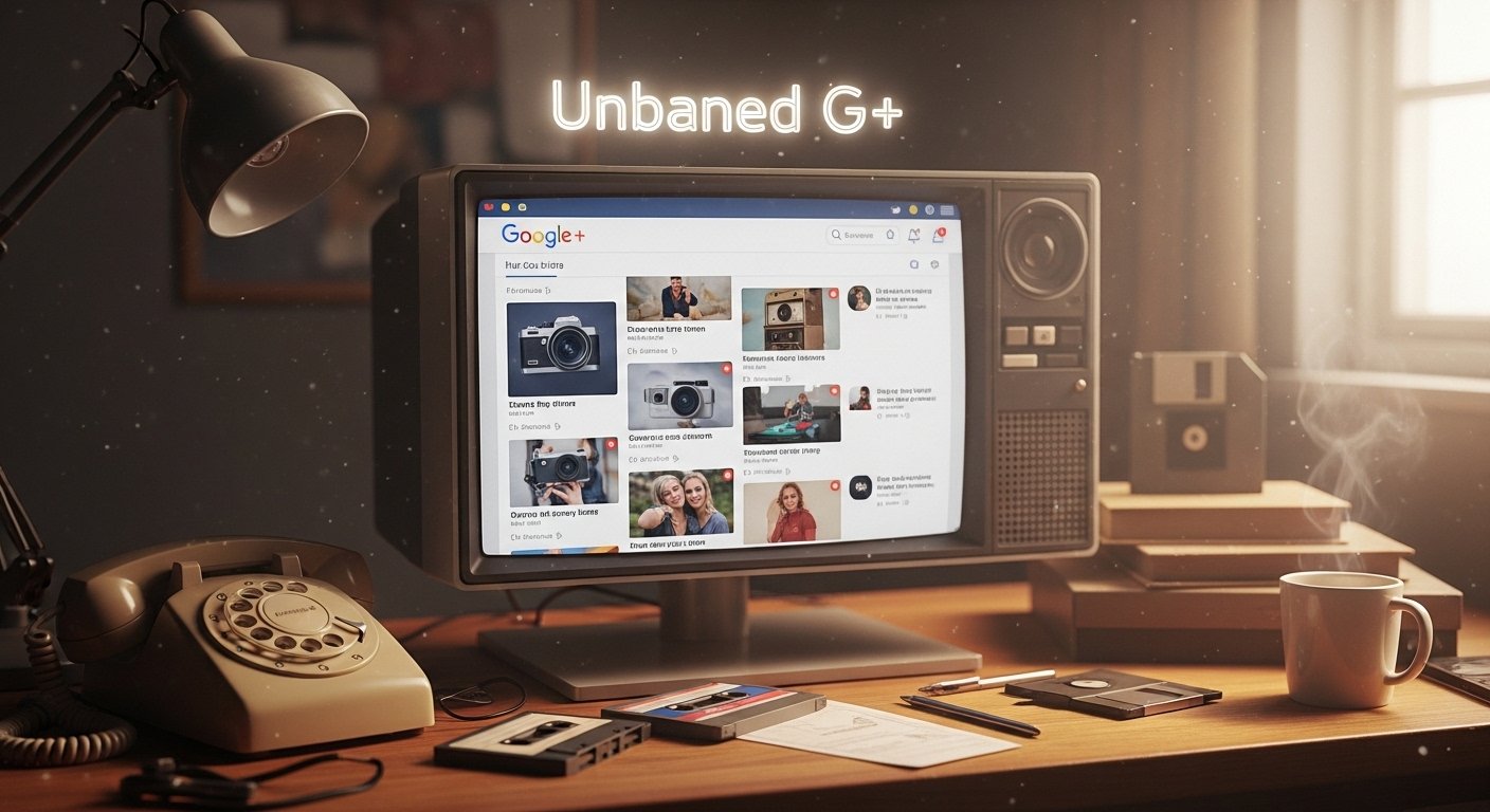 Unbaned g+: A Nostalgic Journey into Google’s Forgotten Social Network