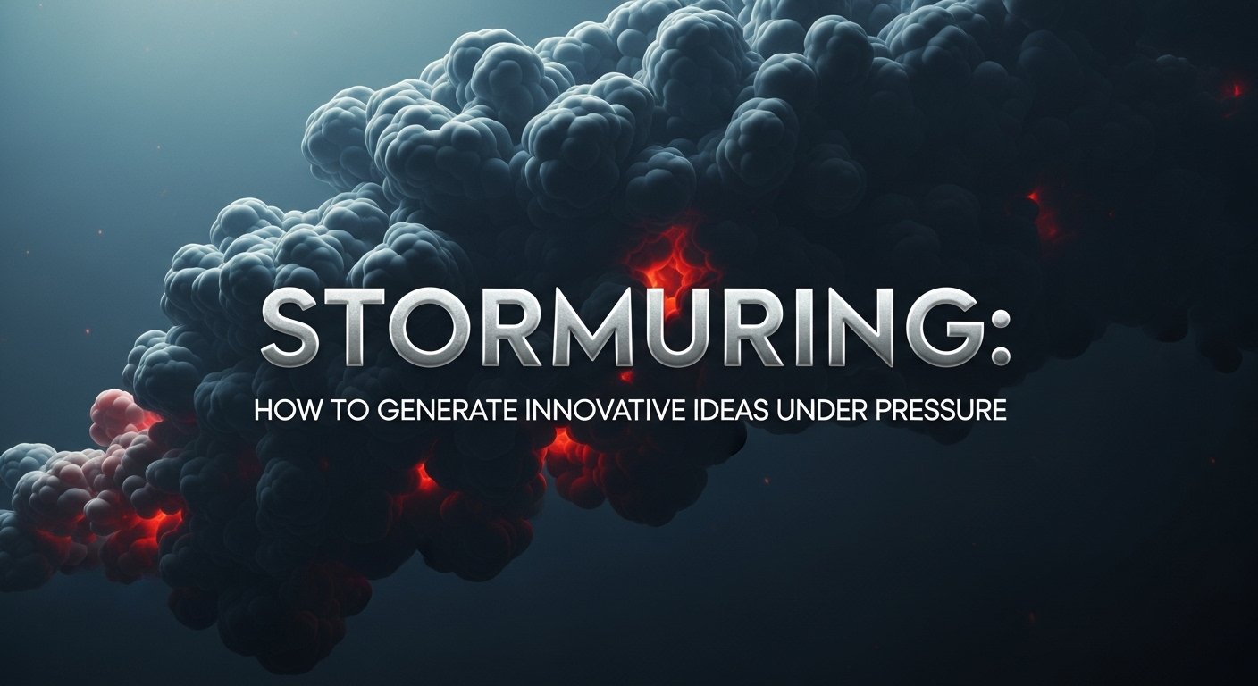 Stormuring: How to Generate Innovative Ideas Under Pressure