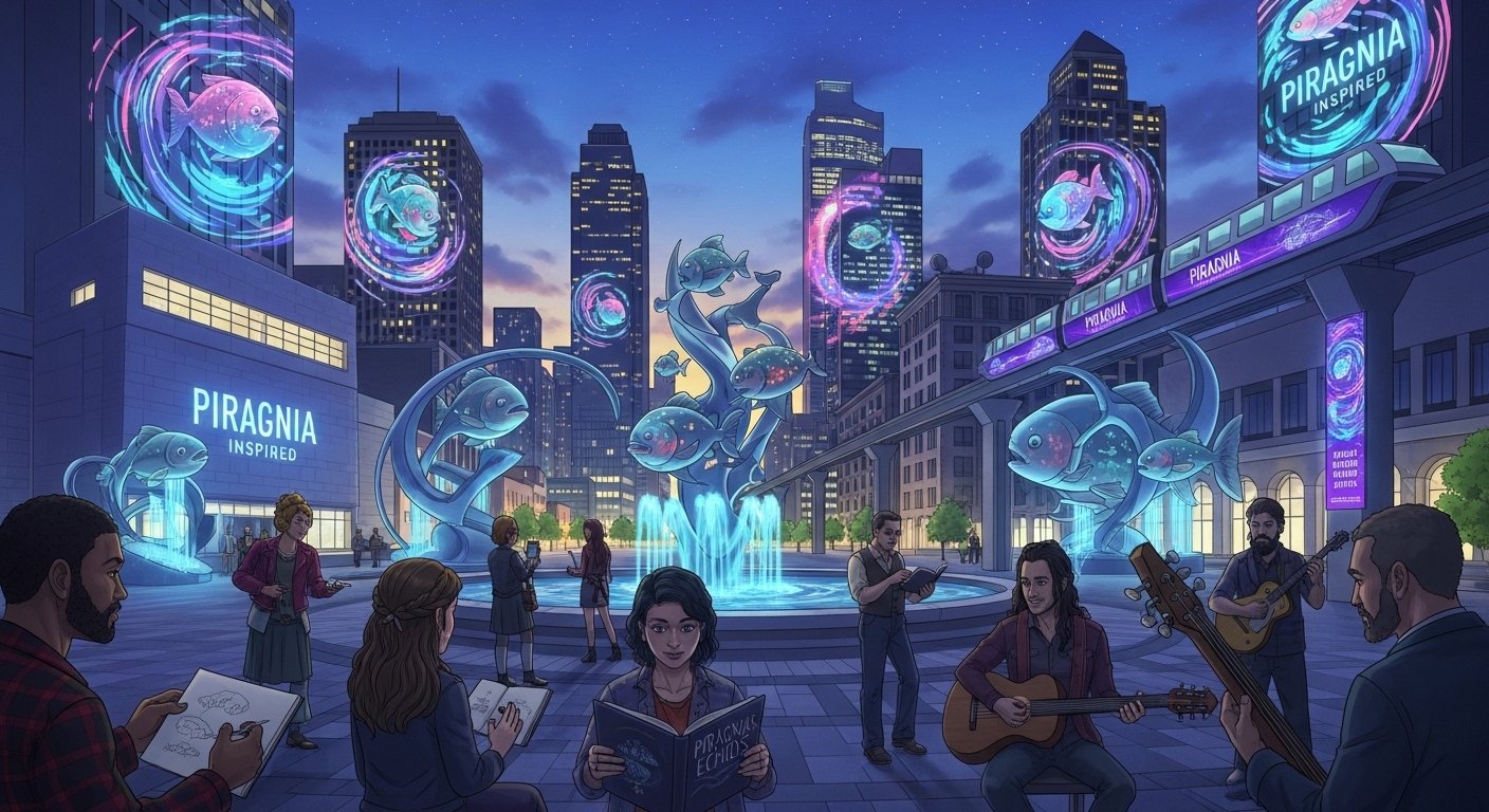 How Piragnia Inspires Art, Literature, and Creativity in Modern Times