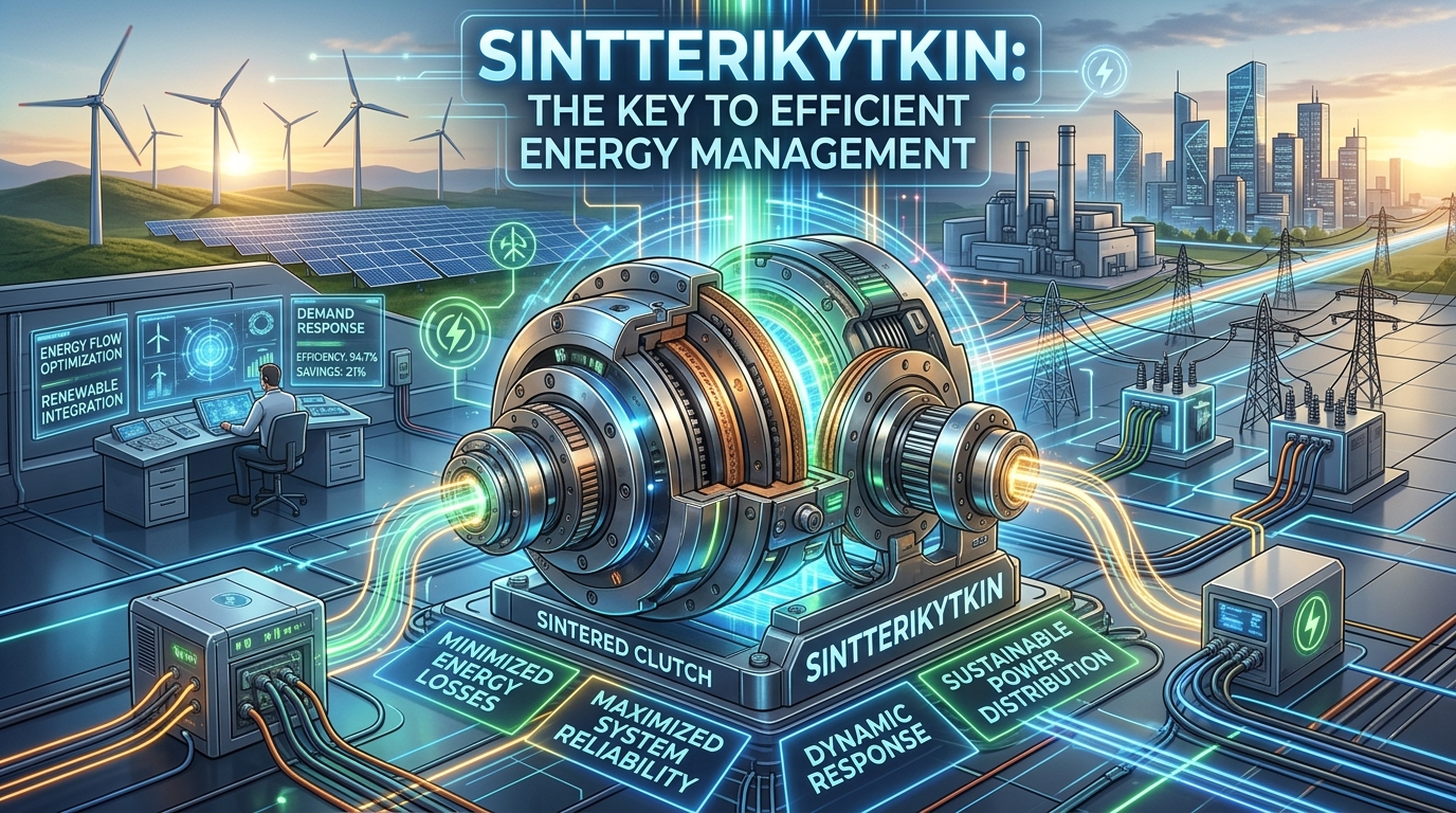 Sintterikytkin: The Key to Efficient Energy Management