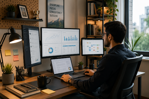 Why Do High Performers Use Multi-Screen Setups at Work